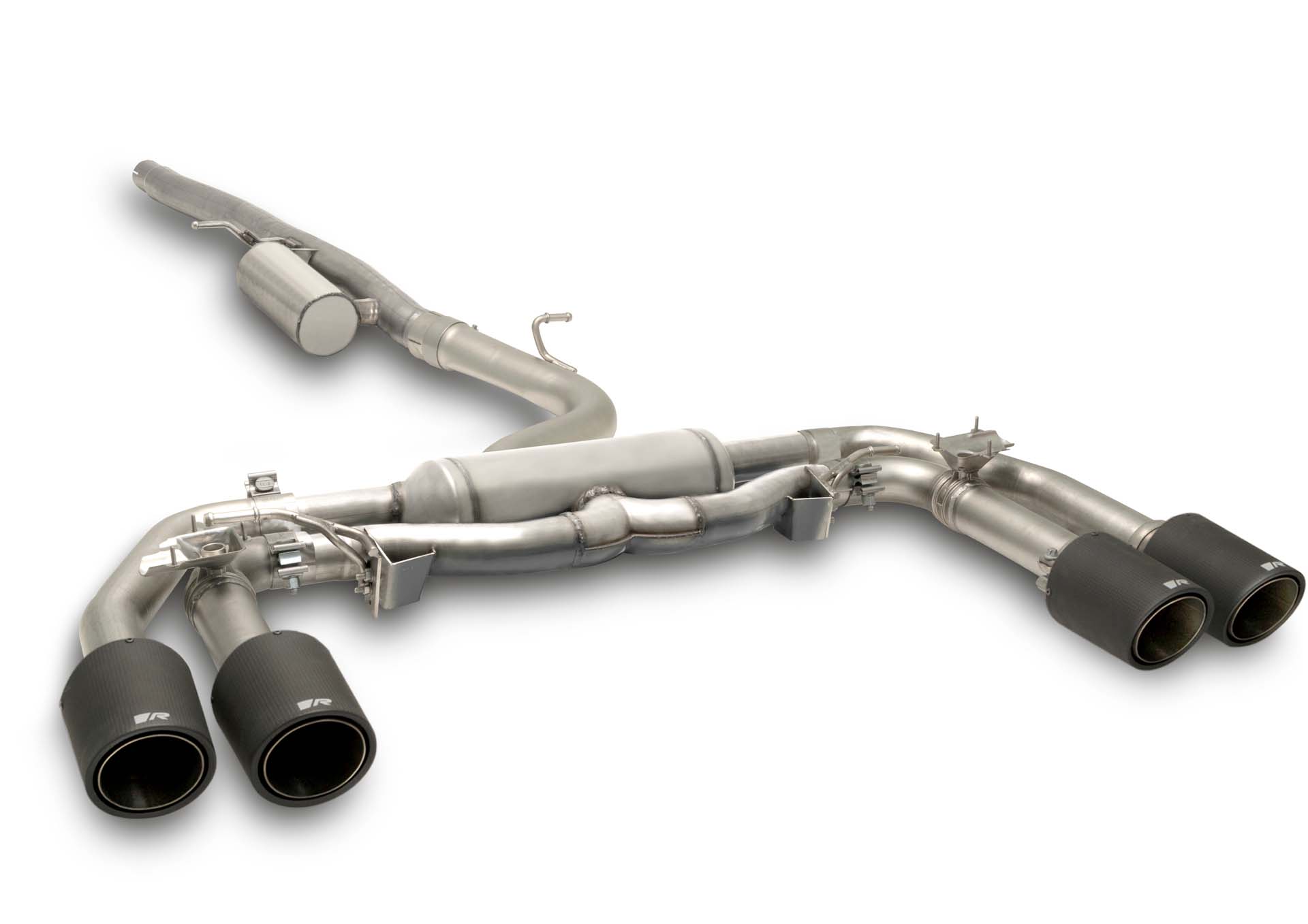 Remus Racing Axle Back Exhaust voor VW Golf 8 R