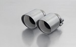 Remus Set eindstukken, verchroomd voor VW Golf 8 R