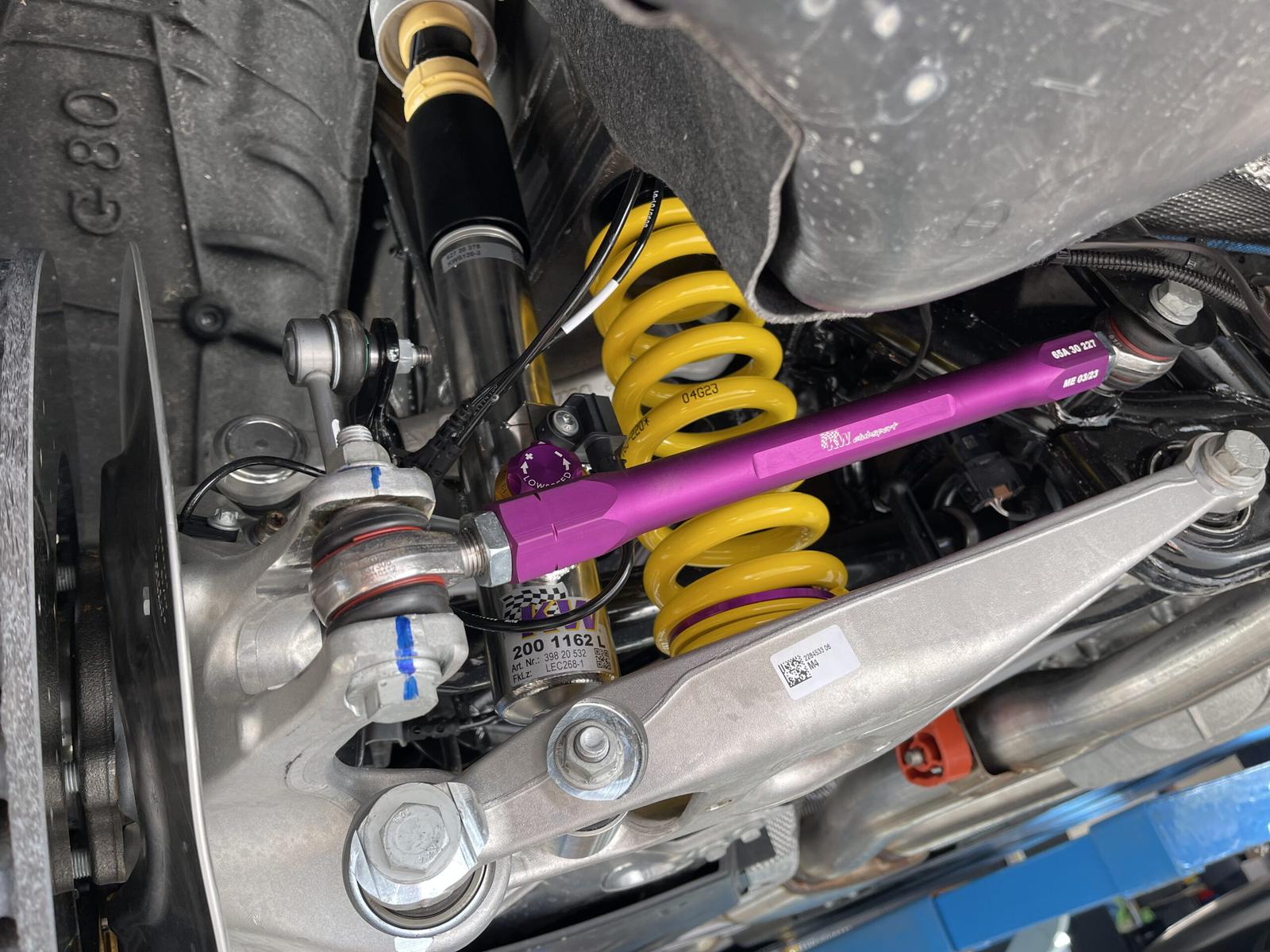 KW Clubsport Control Link Kit achterzijde voor BMW 2-Serie M2 F87 - Afbeelding 2